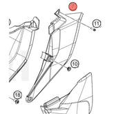 GasGas Air Filter Cover LEFT MC85 2021+